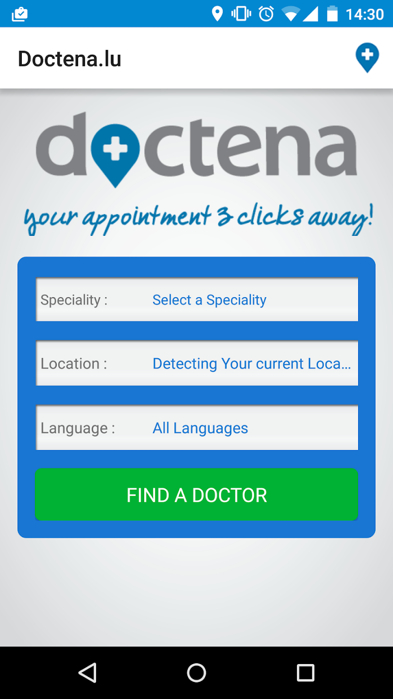 doctena mobile app
